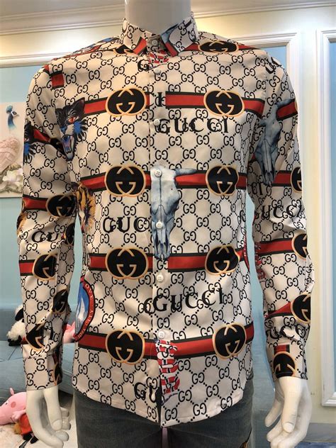 how much a gucci shirt cost|Gucci shirts for men price.